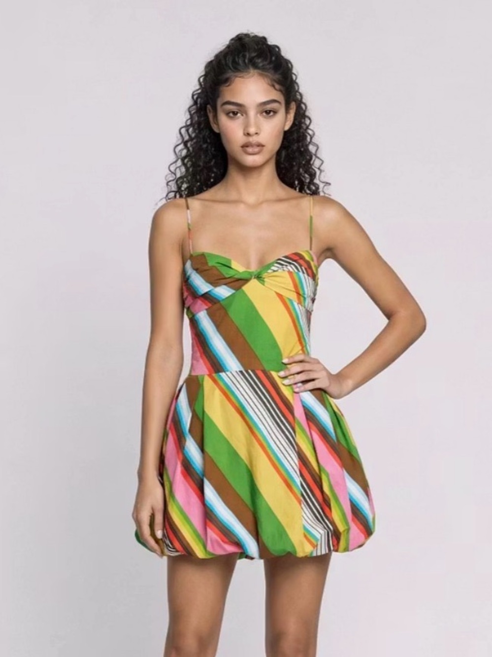 Anthropologie S/W/F multicolored mini dress